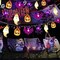 Solar Powered Halloween Lights, 40 LED, 8 Modes, Waterproof, Auto On/Off, Outdoor Use